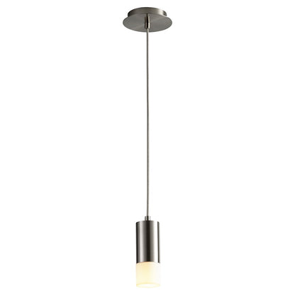 Oxygen Lighting Magneta 4000K 8" Acrylic Pendant, Stn