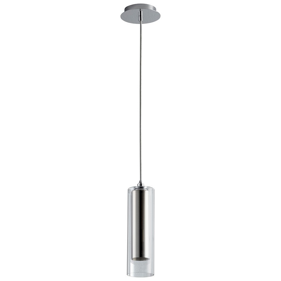1 Light Pendant, Polished Chrome