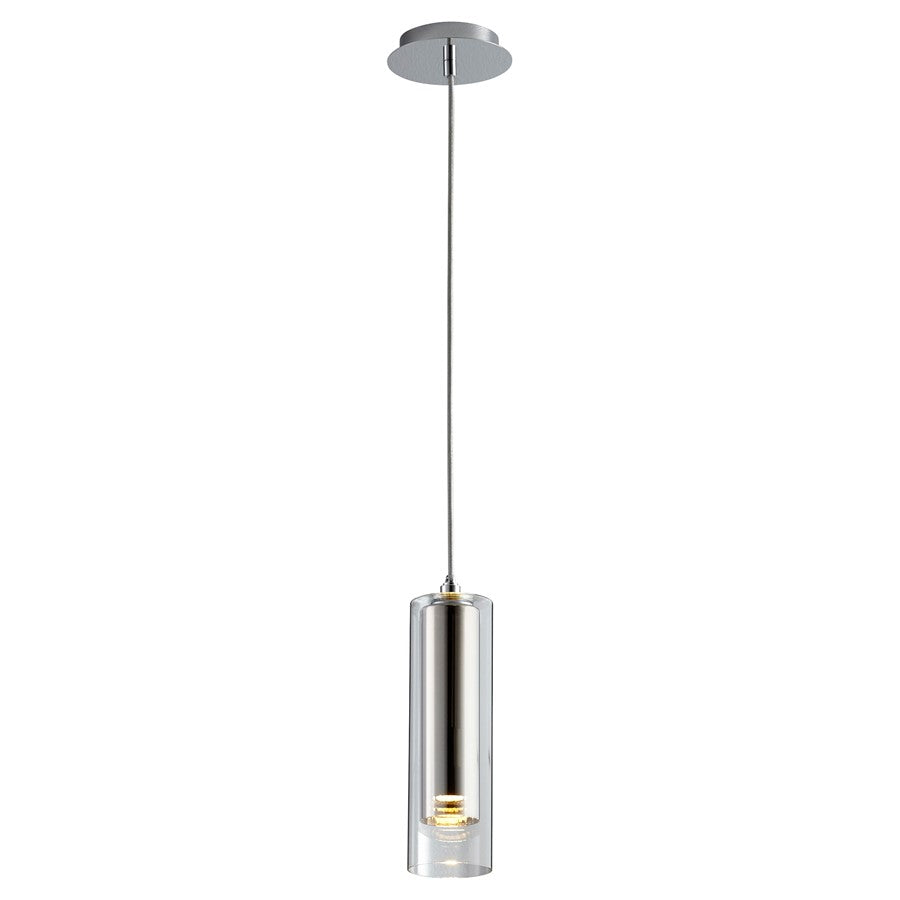 Oxygen Lighting Gratis 2700K Clr/ Mirror, Polished Chrome