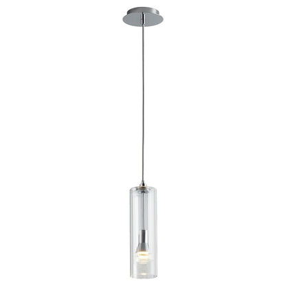 Oxygen Lighting Gratis 4000K Clr/Clr Glass/Polished Chrome