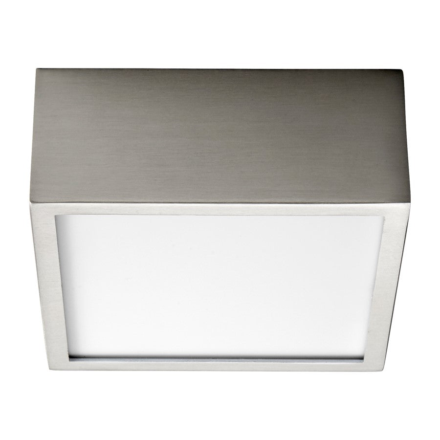Oxygen Lighting Pyxis 3500K 120V Dim Ceiling Mount, Satin Nickel - 3-610-3524