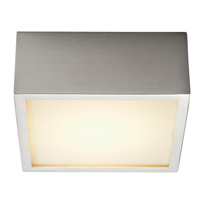 Oxygen Lighting Pyxis 3500K 120V Dim Ceiling Mount, Satin Nickel