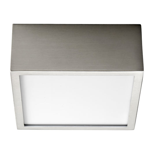 Oxygen Lighting Pyxis 4000K 120V Dim Ceiling Mount, Satin Nickel - 3-610-4024