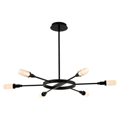 Oxygen Lighting Sperano 44"/6Lt Cct Chandelier, Mb