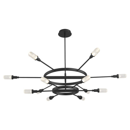 Oxygen Lighting Sperano 60"/12Lt Cct Chandelier, Mb