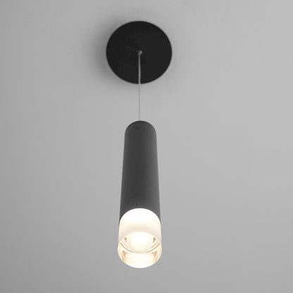 1 Light Pendant, Black