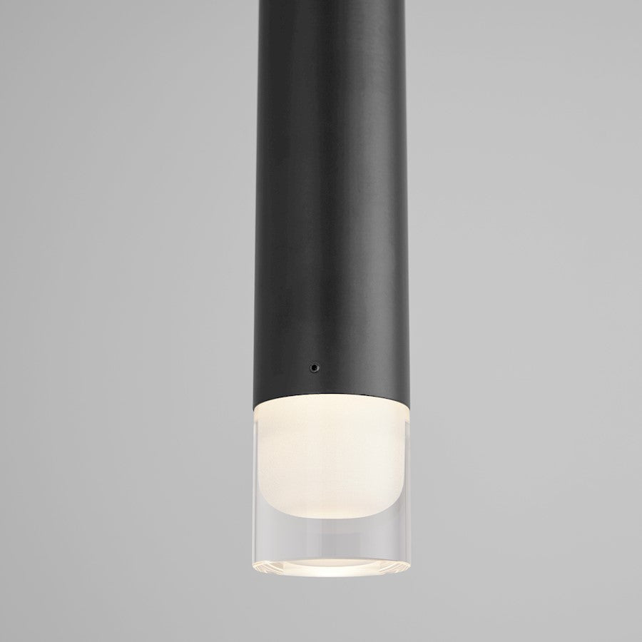 1 Light Pendant, Black
