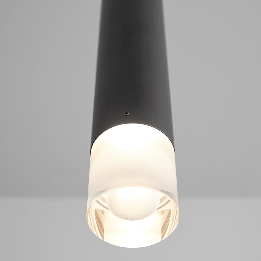 1 Light Pendant, Black