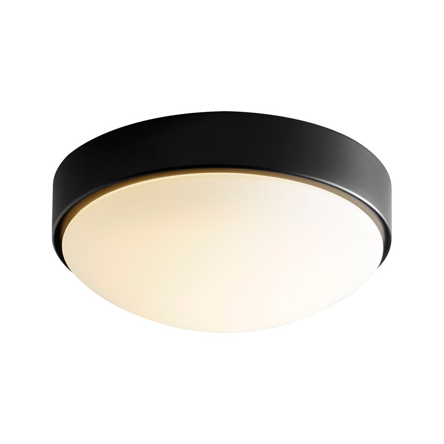 Oxygen Lighting Journey 622 1Lt UV 3500K Gl Ceiling Mount, Black