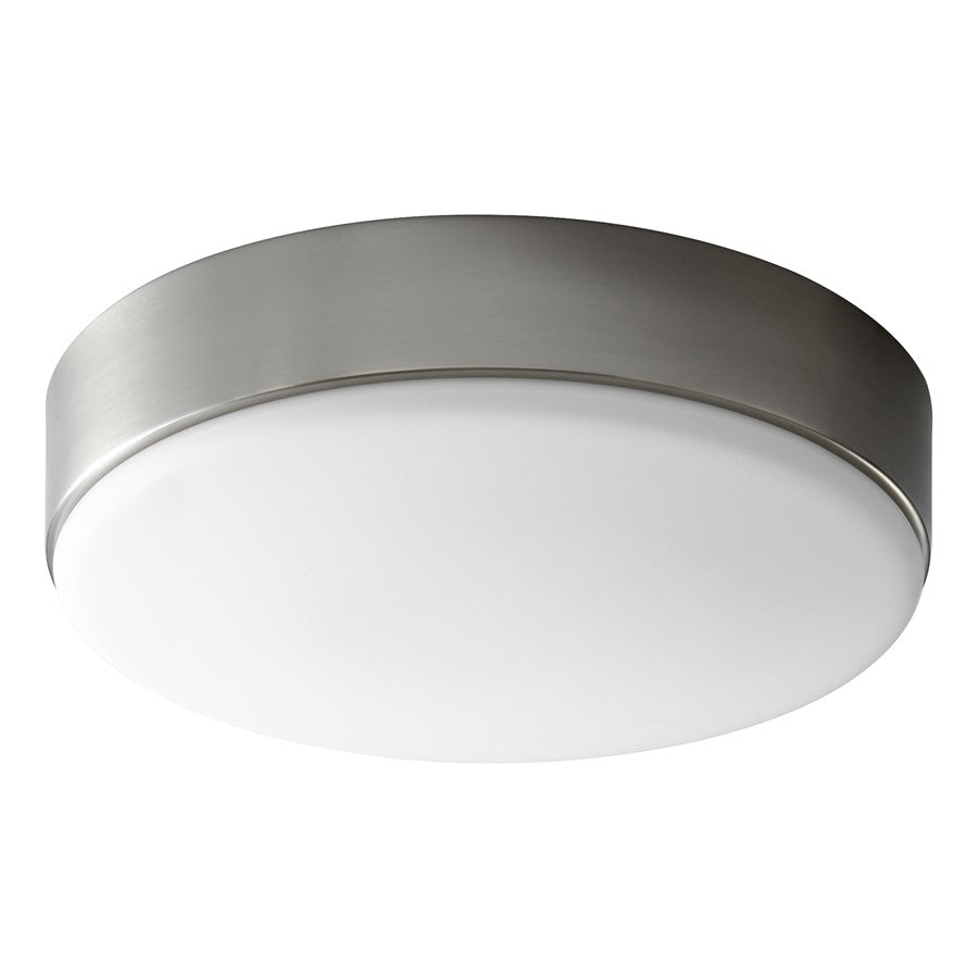 Oxygen Lighting Journey 120V Glass Em Ceiling Mount, Satin Nickel - 3-623-24-EM