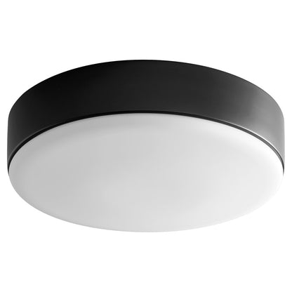 Oxygen Lighting Journey1Lt UV 2700K Gl Ceiling Mount, Black - 3-623-2715