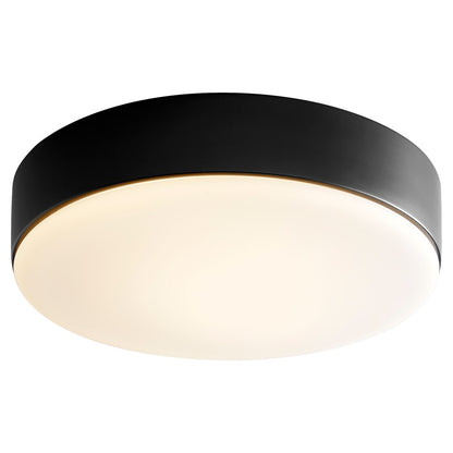 Oxygen Lighting Journey1Lt UV 2700K Gl Ceiling Mount, Black