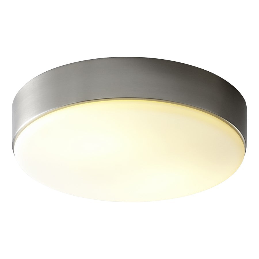 Oxygen Lighting Journey1Lt UV 3500K Gl Ceiling Mount, Satin Nickel