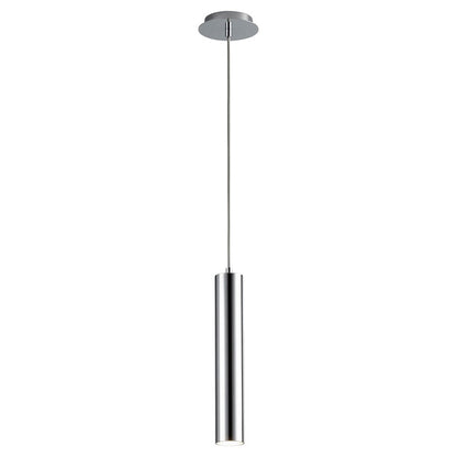 Oxygen Lighting Idol 4000K Pendant, Polished Chrome