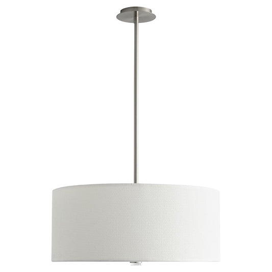 Oxygen Lighting Echo 3500K 24" 120V Dim Pendant, Satin Nickel - 3-639-3524