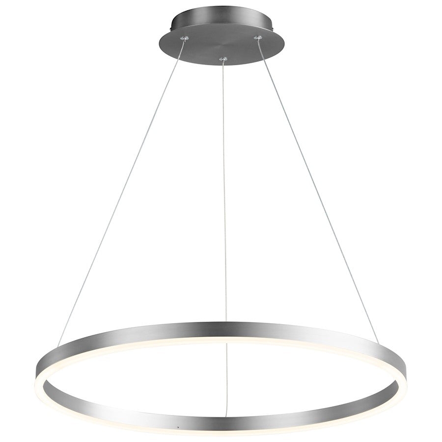 1 Light Pendant, Matte White