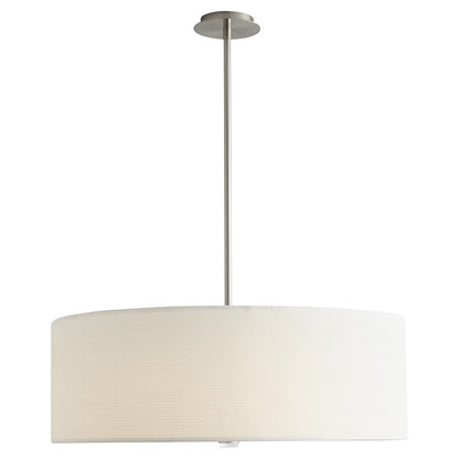 Oxygen Lighting Echo 2700K 30" 120V Dim Pendant, Satin Nickel