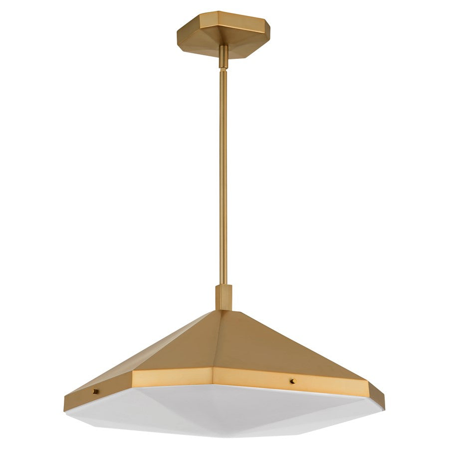 Oxygen Lighting Tempe 5Cct Pendant, Brushed Brass - 3-643-56