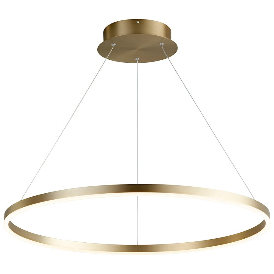 1 Light Pendant, Matte White
