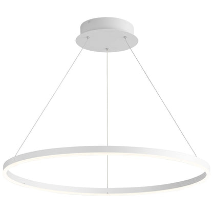 1 Light Pendant, Matte White