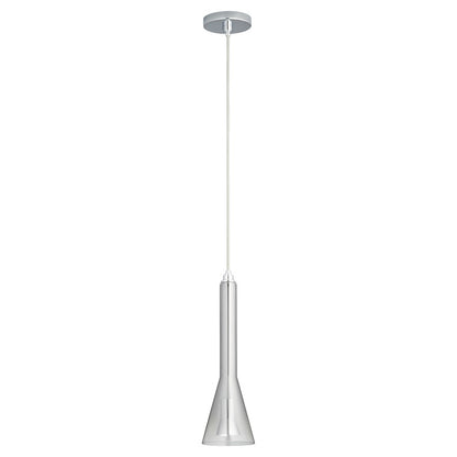 Oxygen Lighting Liberty 2700K Smk Ombre 120V Pendant, Pol Chrome - 3-652-271314