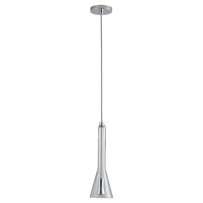 Oxygen Lighting Liberty 2700K Clear 120V Pendant, Polished Chrome - 3-652-2714