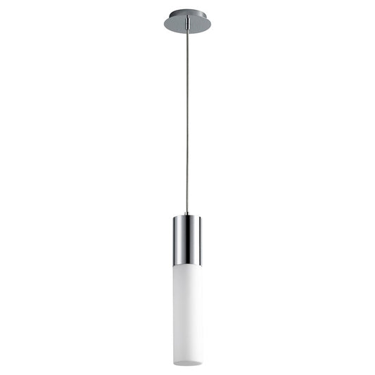 Oxygen Lighting Magnum 3500K Glass Pendant 120V, Polished Chrome - 3-653-35114