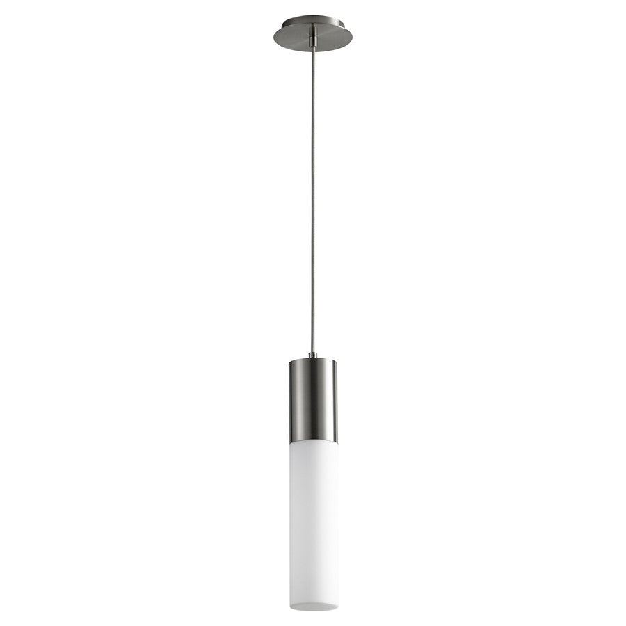 Oxygen Lighting Magnum 3500K Glass Pendant 120V, Satin Nickel - 3-653-35124
