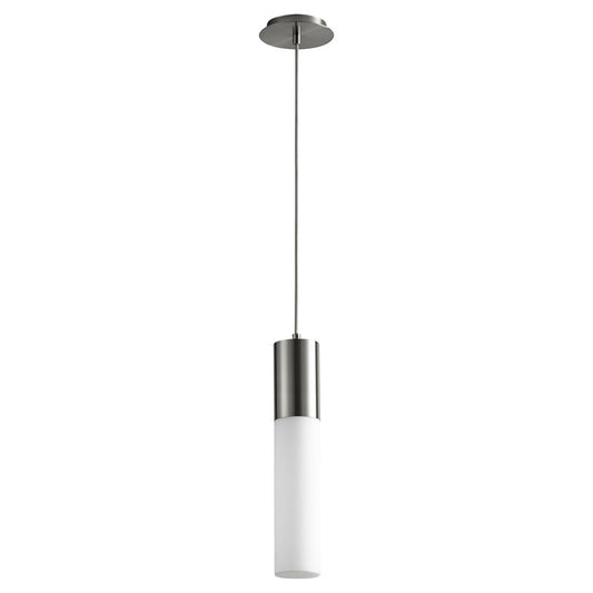 Oxygen Lighting Magnum 4000K Glass Pendant 120V, Satin Nickel - 3-653-40124