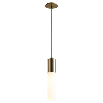 Oxygen Lighting Magnum 4000K Glass Pendant 120V, Ag