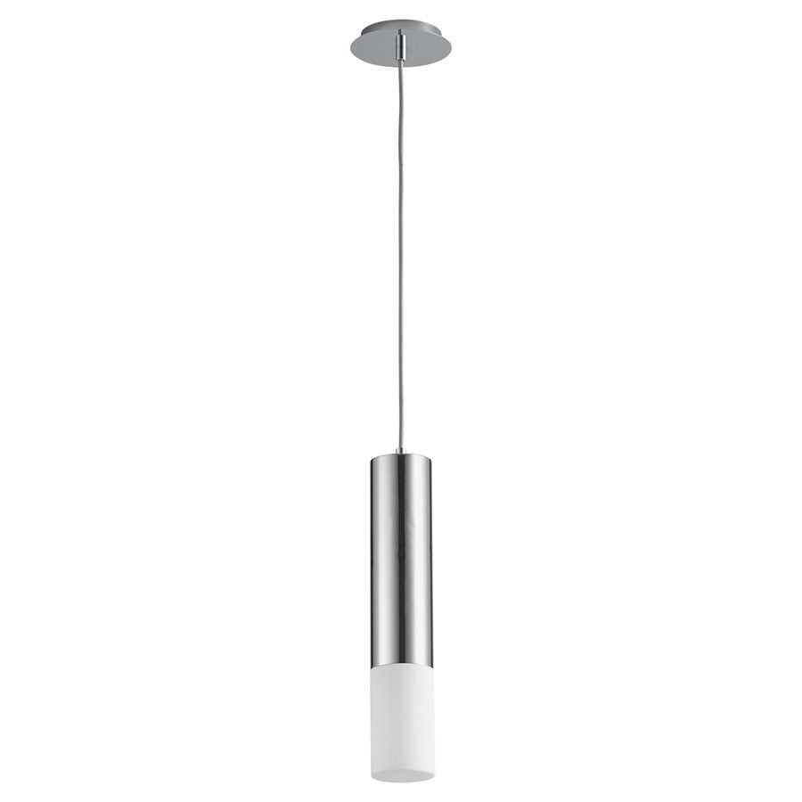 Oxygen Lighting Opus 3500K Acrylic Pendant 120V, Polished Chrome - 3-654-3514