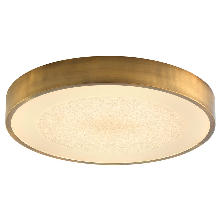 Oxygen Lighting Floe 24" 5Cct Ceiling Mt, Brushed Brass