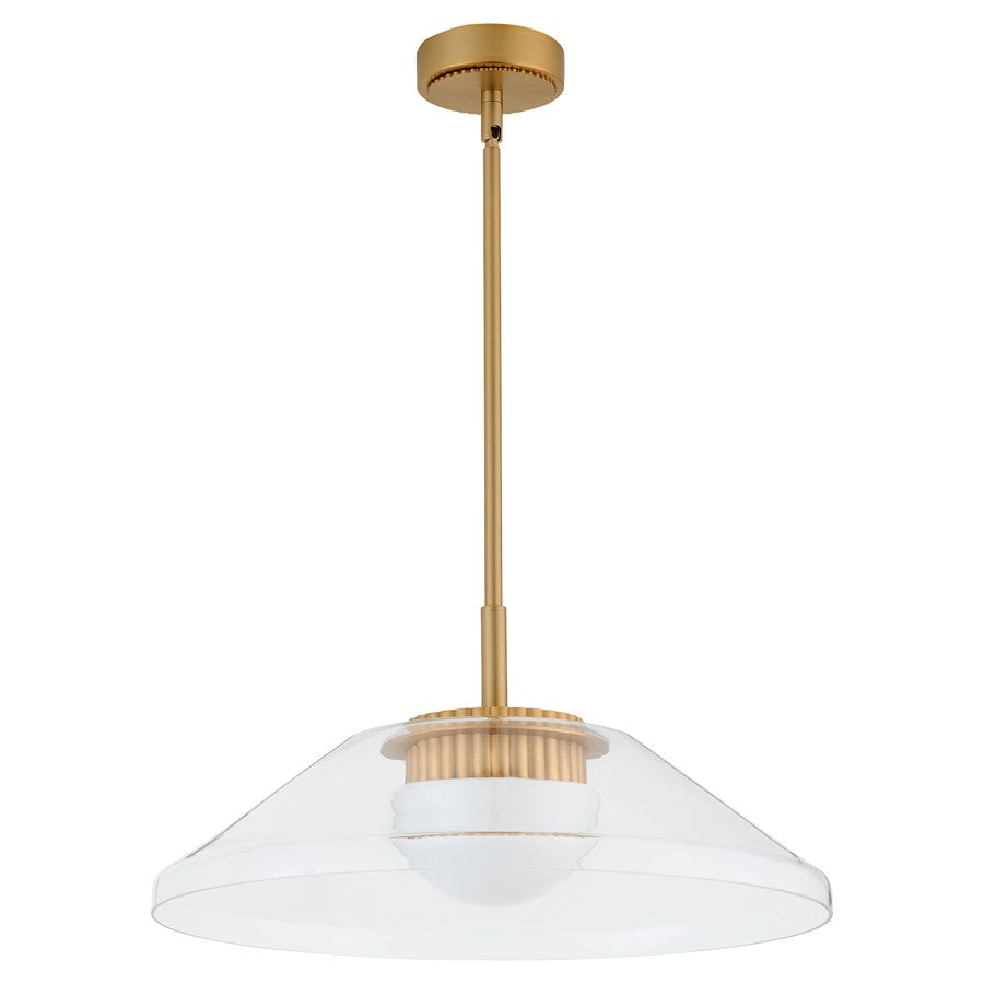 Oxygen Lighting Eros 5Cct Pendant, Brushed Brass - 3-659-56