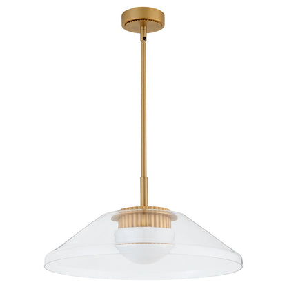 Oxygen Lighting Eros 5Cct Pendant, Brushed Brass - 3-659-56