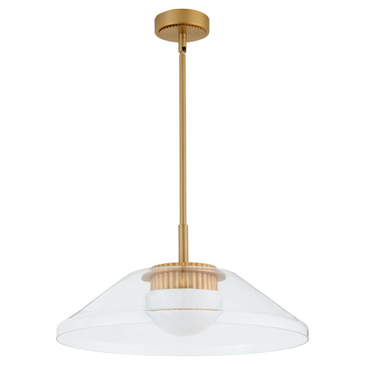Oxygen Lighting Eros 5Cct Pendant, Brushed Brass - 3-659-56