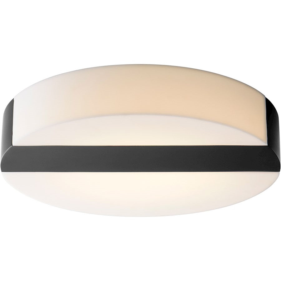 Oxygen Lighting Aurora 1 Light Ceiling Mount, Matte White