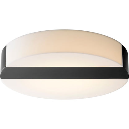Oxygen Lighting Aurora 1 Light Ceiling Mount, Matte White