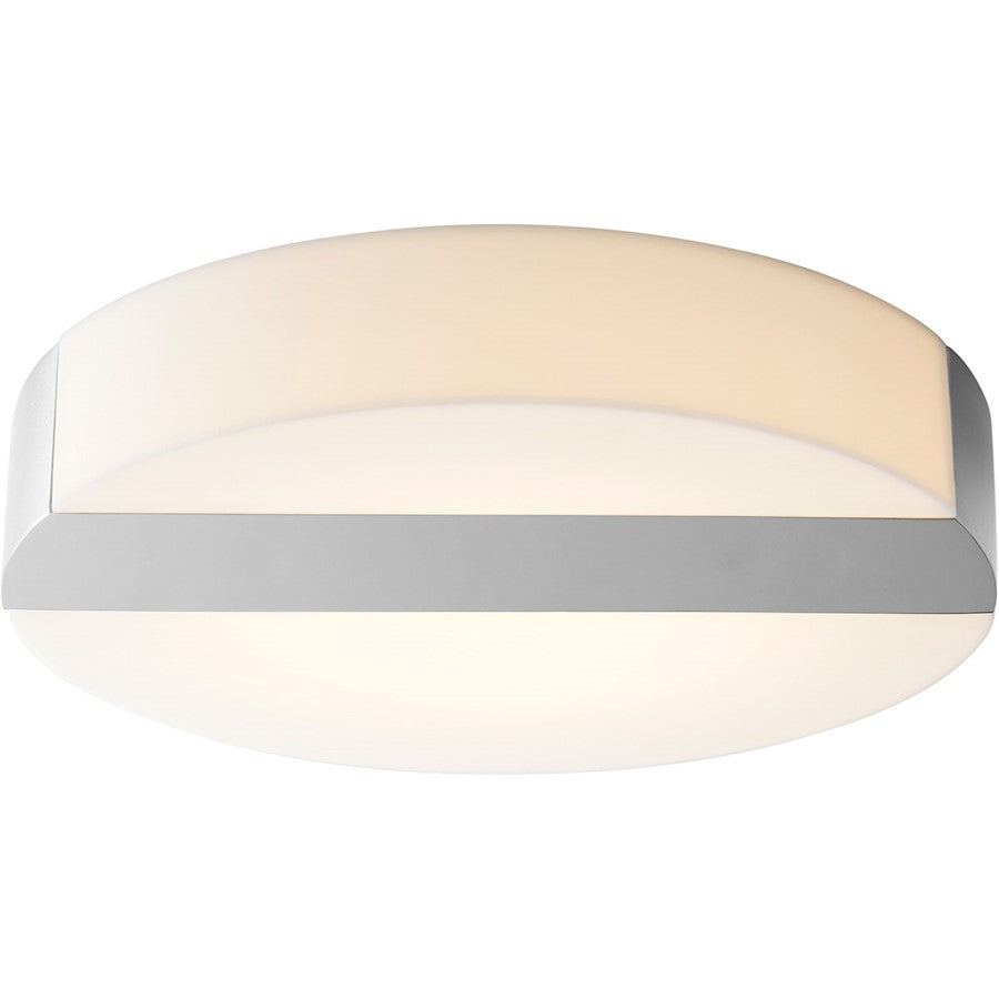 Oxygen Lighting Aurora 1 Light Ceiling Mount, Matte White