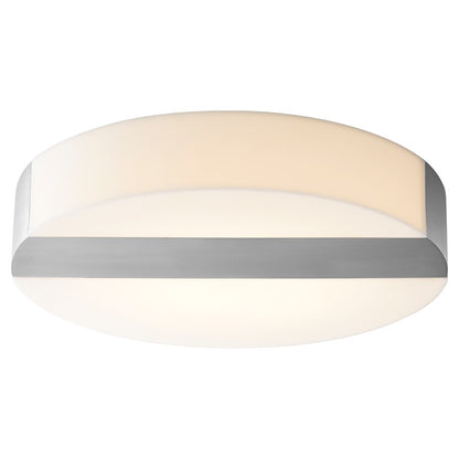 Oxygen Lighting Aurora Ceiling Mount 3500K, Satin Nickel