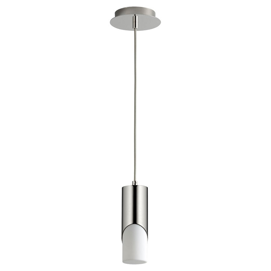 Oxygen Lighting Ellipse 2700K Short Pendant 2.75 Acrylic/P Nickel - 3-667-27220