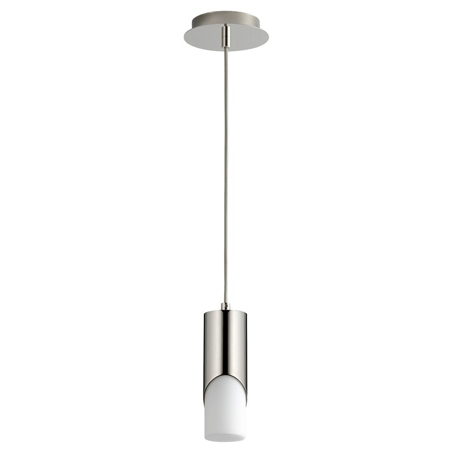 Oxygen Lighting Ellipse 3500K Short Pendant 2.75 Glass/Pol Nickel - 3-667-35120