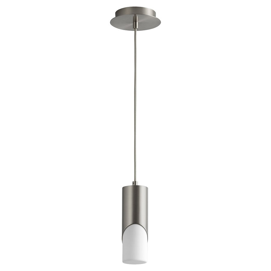 Oxygen Lighting Ellipse 3500K Short Pendant 2.75 Acrylic/Nickel - 3-667-35224