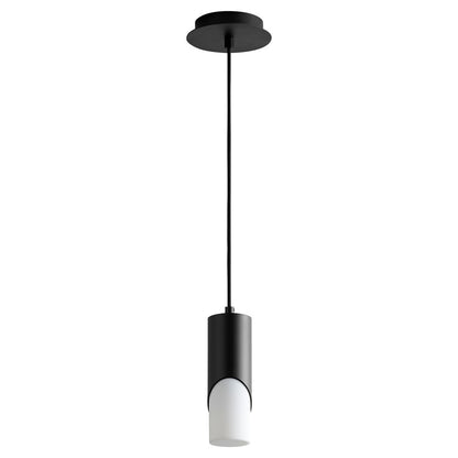 Oxygen Lighting Ellipse 4000K Short Pendant 2.75 Glass/Black - 3-667-40115