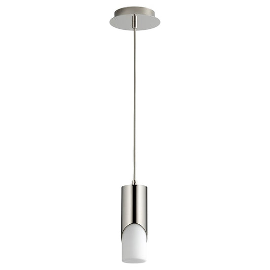 Oxygen Lighting Ellipse 4000K Short Pendant 2.75 Glass/Pol Nickel - 3-667-40120