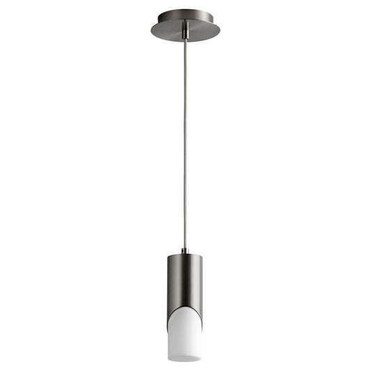 Oxygen Lighting Ellipse 4000K Short Pendant 2.75 Glass/Nickel - 3-667-40124