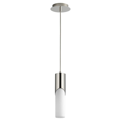 Oxygen Lighting Ellipse 2700K Tall Pendant, 2.75 Glass/Pol Nickel - 3-668-27120