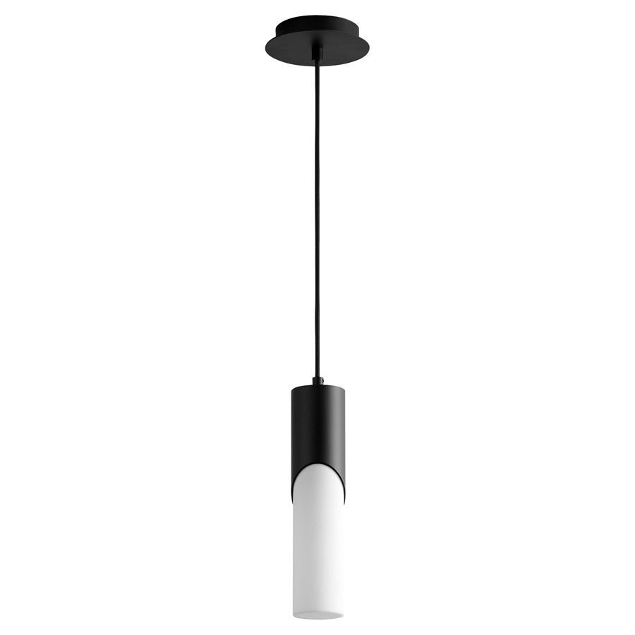 Oxygen Lighting Ellipse 4000K Tall Pendant, 2.75 Acrylic/Black - 3-668-40215