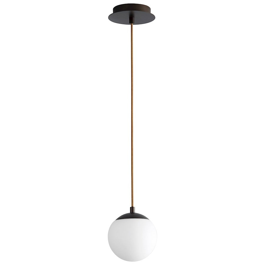 1 Light Pendant, White