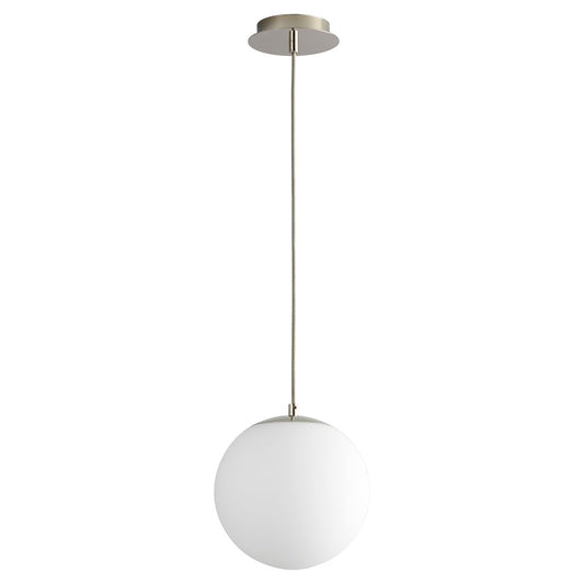 Oxygen Lighting Luna 2700K 10" 120V Pendant, Polished Nickel - 3-672-2720