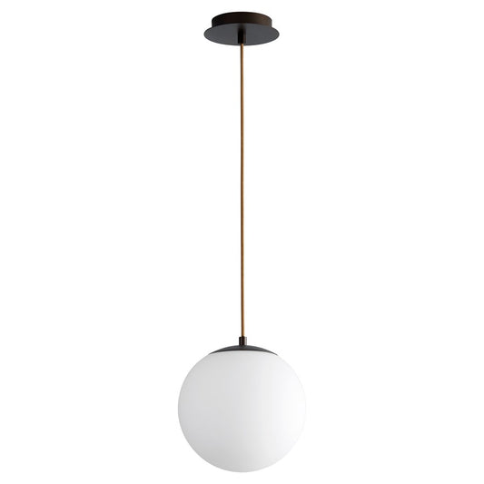 Oxygen Lighting Luna 3500K 10" 120V Pendant, Oiled Bronze - 3-672-3522